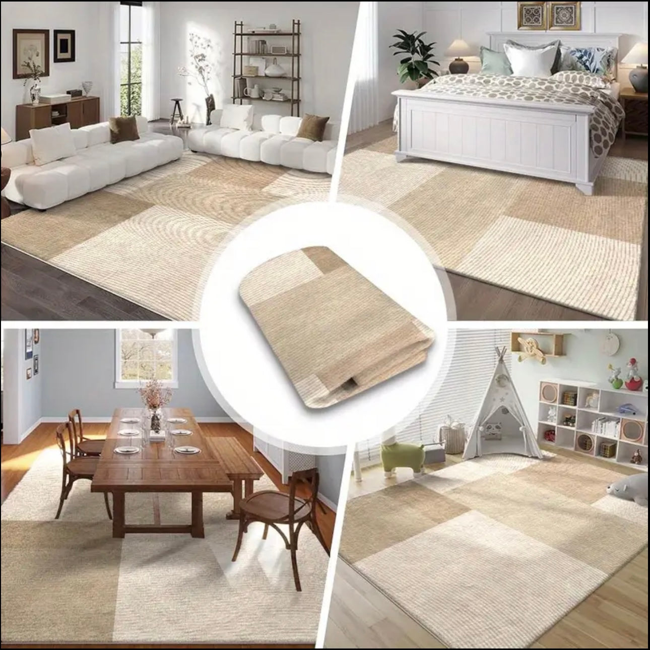 Zenora Seven Deer Luxury Mat