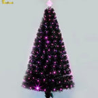 Teellook Encrypted Fiber-Optic PVC Christmas Tree Set
