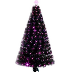 Teellook Encrypted Fiber-Optic PVC Christmas Tree Set