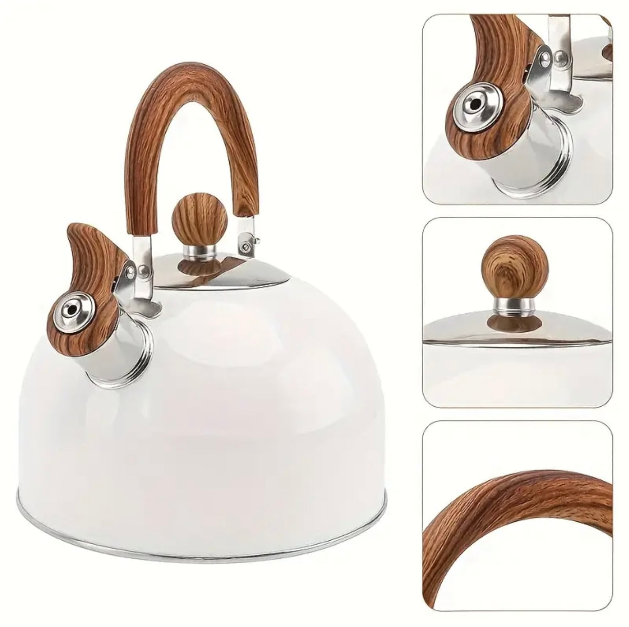 Zenora 2.5L Stainless Steel Whistling Kettle