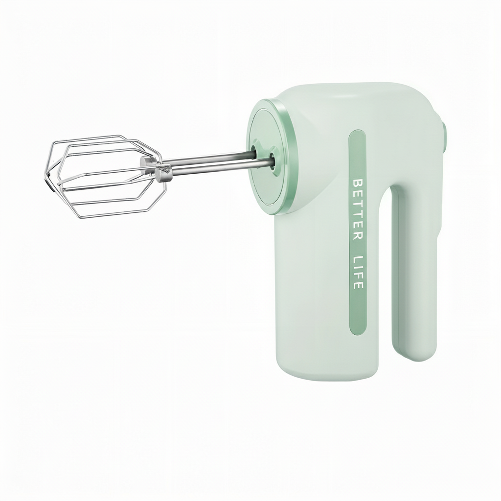 Zenora Dual-Color Rechargeable Electric Hand Mixer
