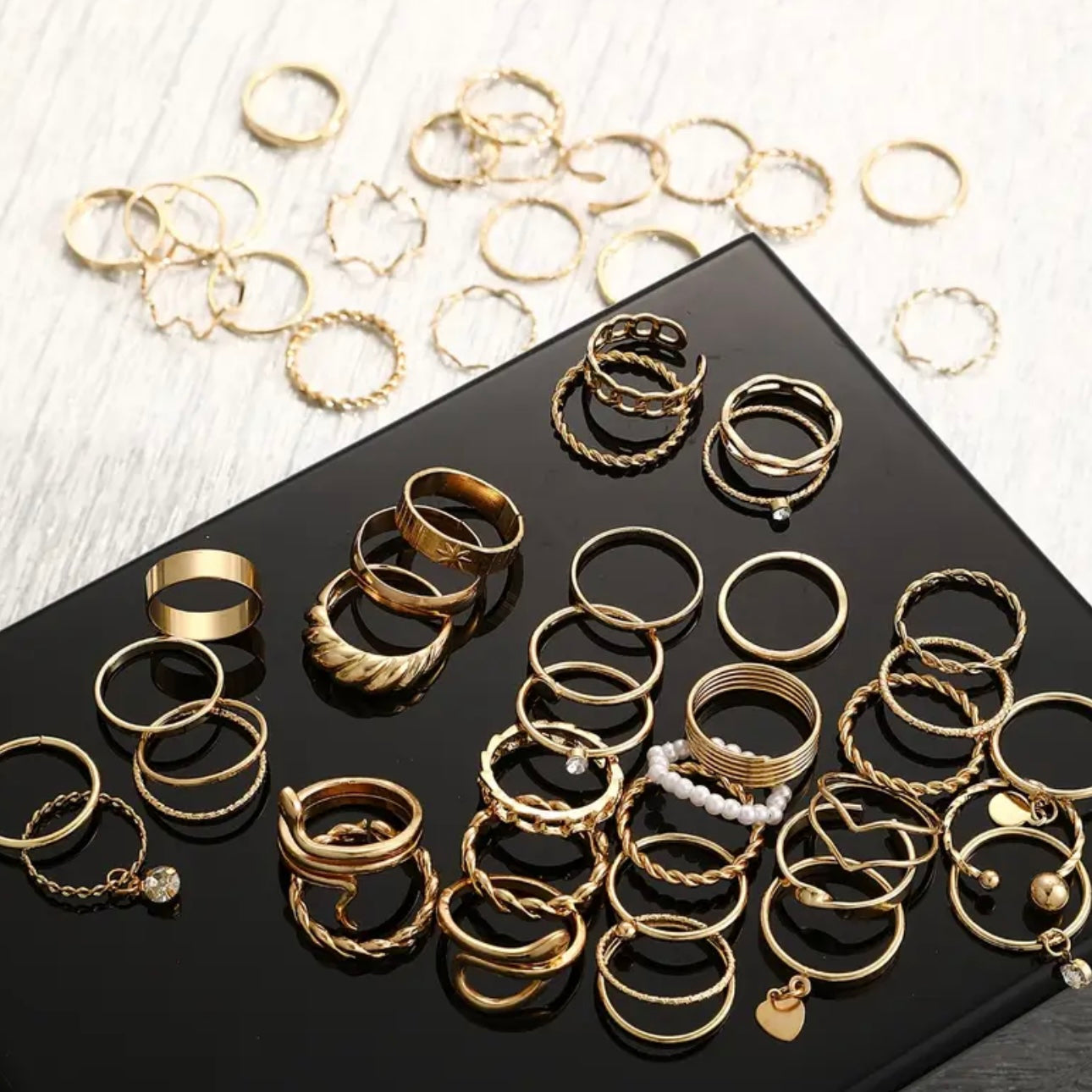 Serpentine Éclat 54-Piece Stackable Ring Set