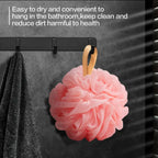 Zenora 4pcs Soft Exfoliating Bath Sponge Set