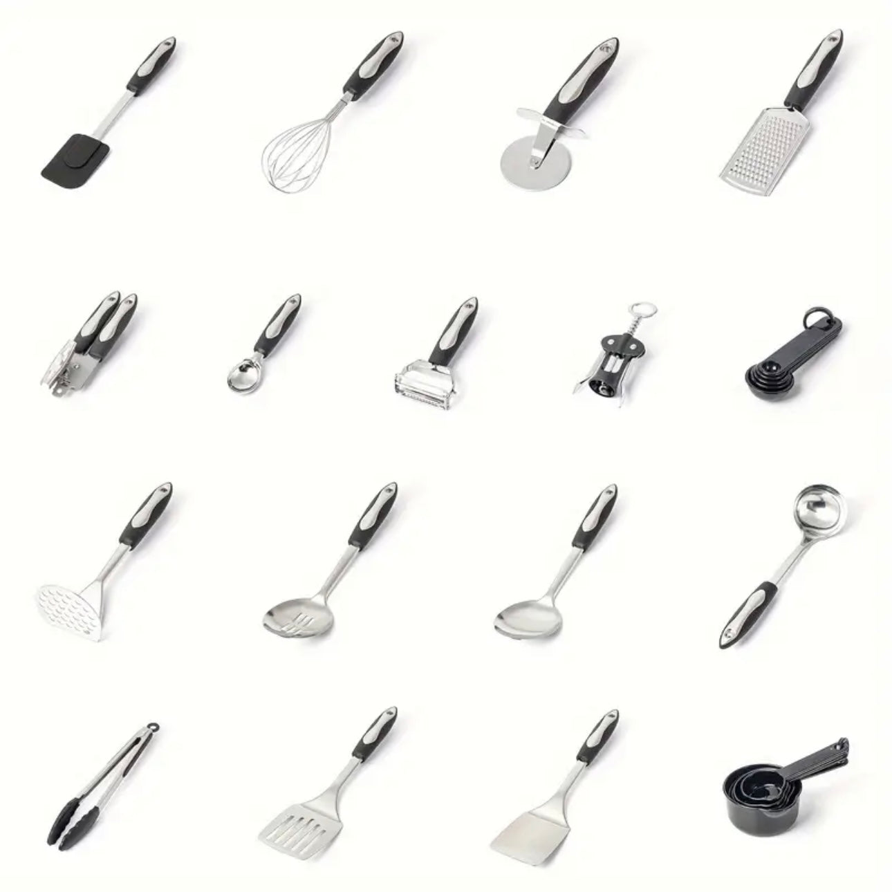 Zenora 25pcs Stainless Steel Kitchen Utensils Set
