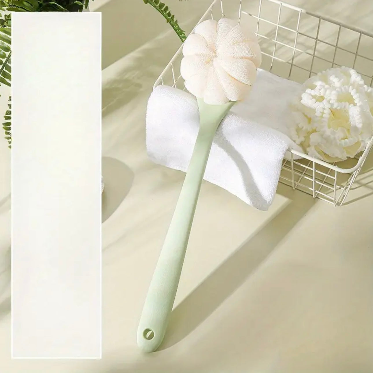 Zenora 2-in-1 Long-Handled Body Brush & Loofah