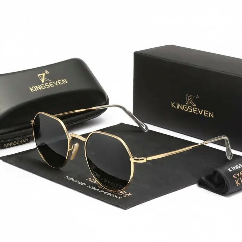 KINGSEVEN Men’s Vintage Polarized Fashion Glasses