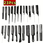 Zenora 23-Piece Professional Barber Comb Set