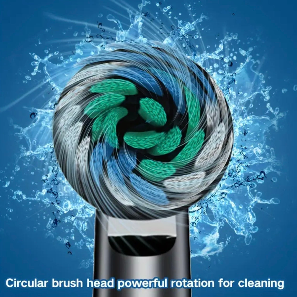 Zenora 8-Head Rotating Electric Toothbrus