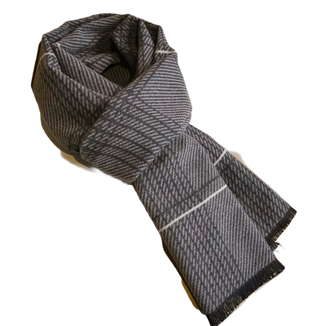 Unisex Winter Thick Warm Velvet Scarf