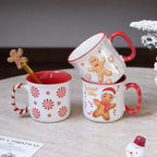 Zenora Christmas Gingerbread Man Ceramic Mug