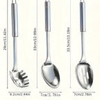 Zenora 10-Piece Premium Stainless Steel Kitchen Utensil Set