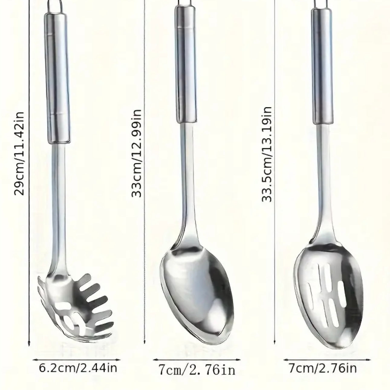 Zenora 10-Piece Premium Stainless Steel Kitchen Utensil Set