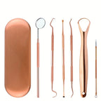 Zenora 6pcs Dual-Headed Dental Cleaning Kit
