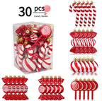 Zenora 30pcs Christmas Candy Hanging Ornaments