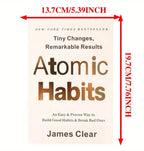 Atomic Habits by James Clear – Minimalist Hardcover Edition