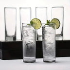 Zenora 6pcs Highball Elegant Tom Collins Glass Set