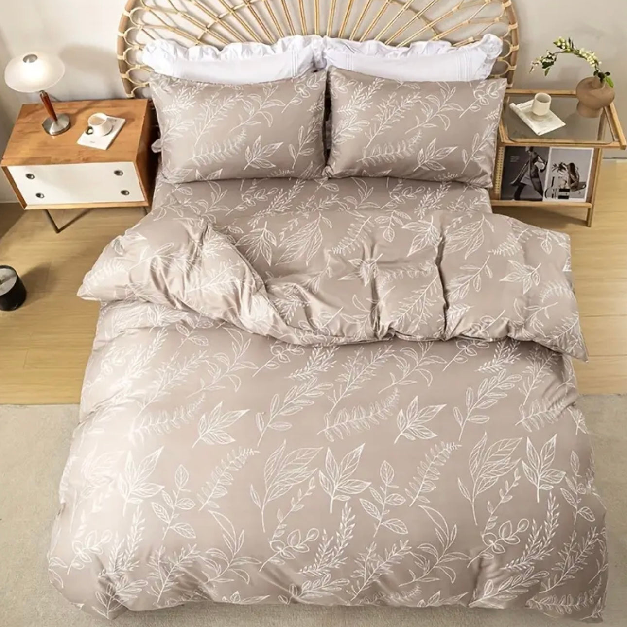Zenora 3-Piece Chengchengge Printed Down Comforter Set