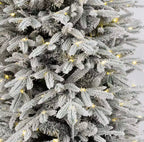 Zenora Pre-Lit Snow Flocked Christmas Tree