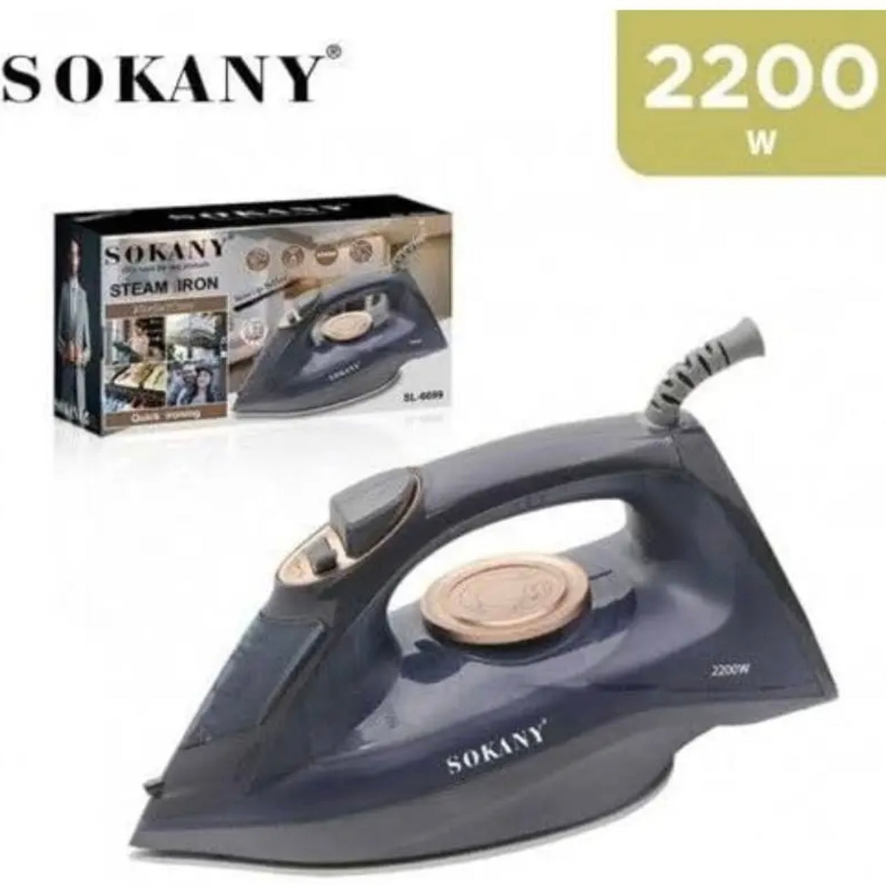 Zenora Sokany SL-6699 2200W Steam Iron