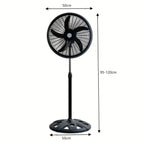 Zenora Large Electric Fan – Quiet 5-Blade Cooling