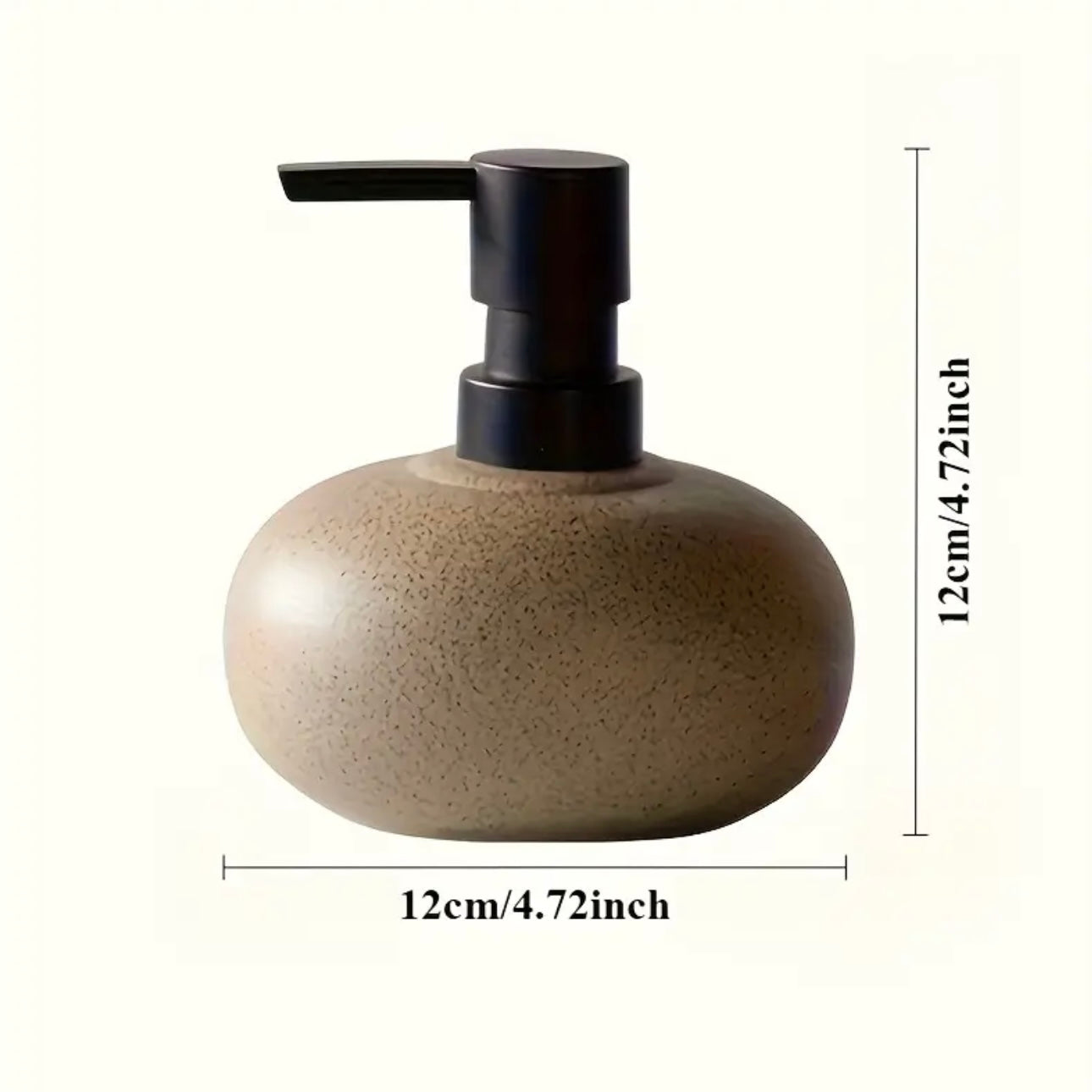 Zenora Wabi-Sabi Ceramic Soap Dispenser