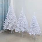 Zenora White Artificial Christmas Tree with Metal Stand