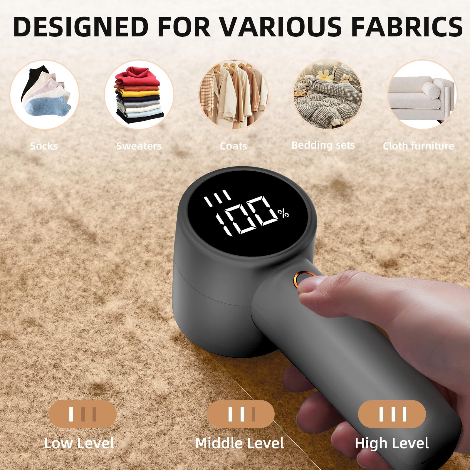 Zenora Glide Rechargeable Lint Remover