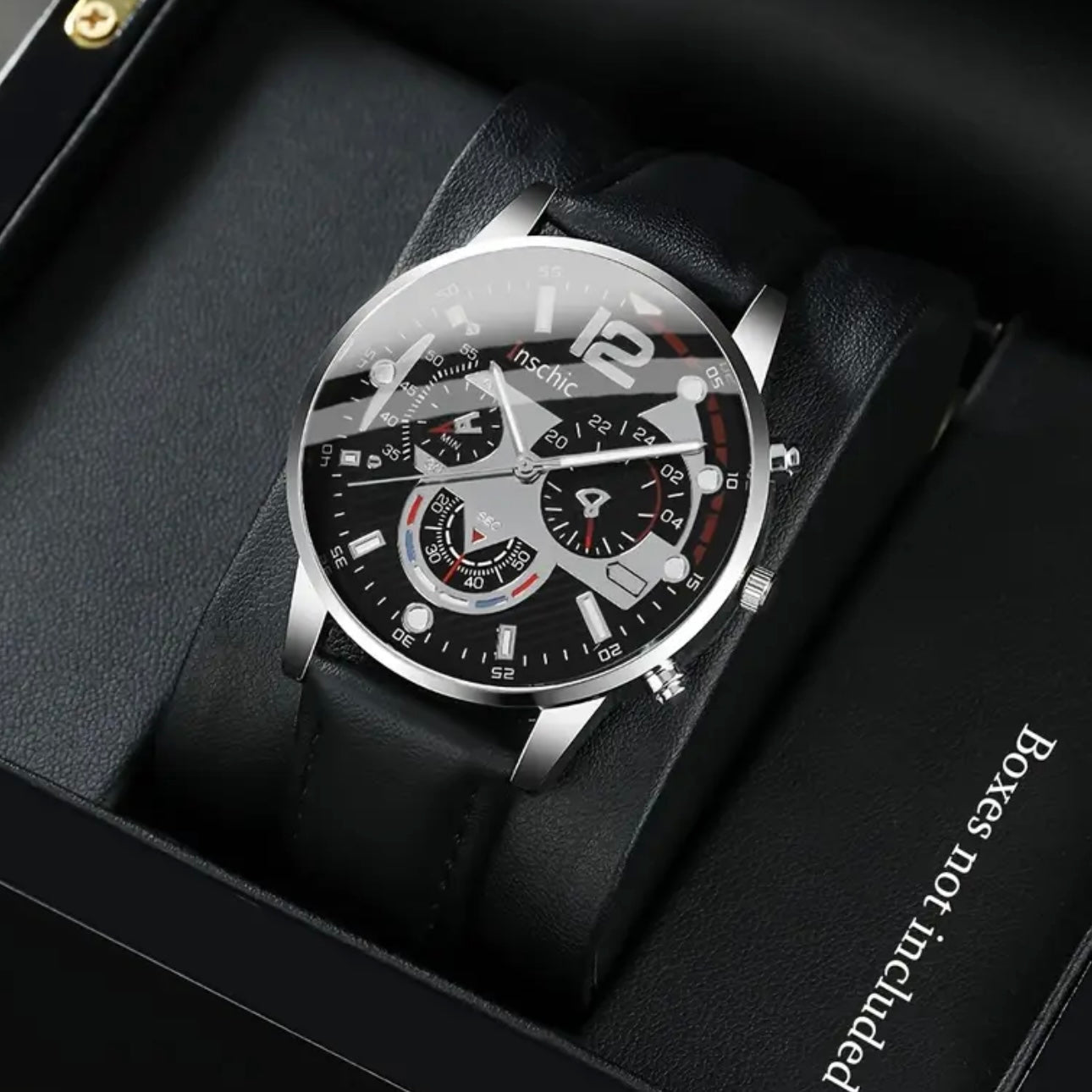 MSCXDK 10pcs Men’s Luxury Fashion Quartz Watch Set