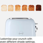 Omega Vintage 900W 2-Slice Toaster