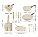 Zenora 12-Piece Non-Stick Cookware Set