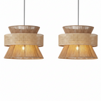 Zenora Rustic Handwoven Lampshade