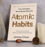 Atomic Habits by James Clear – Minimalist Hardcover Edition