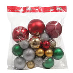 Zenora 24pcs Christmas Ball Hanging Ornaments