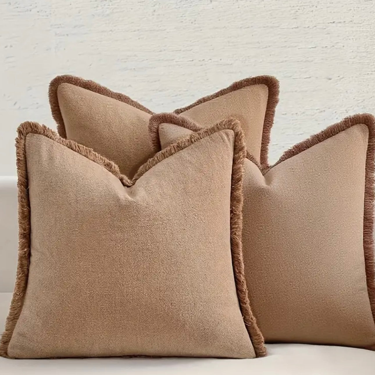 Zenora 3pcs Bohemian Linen Pillowcase Set