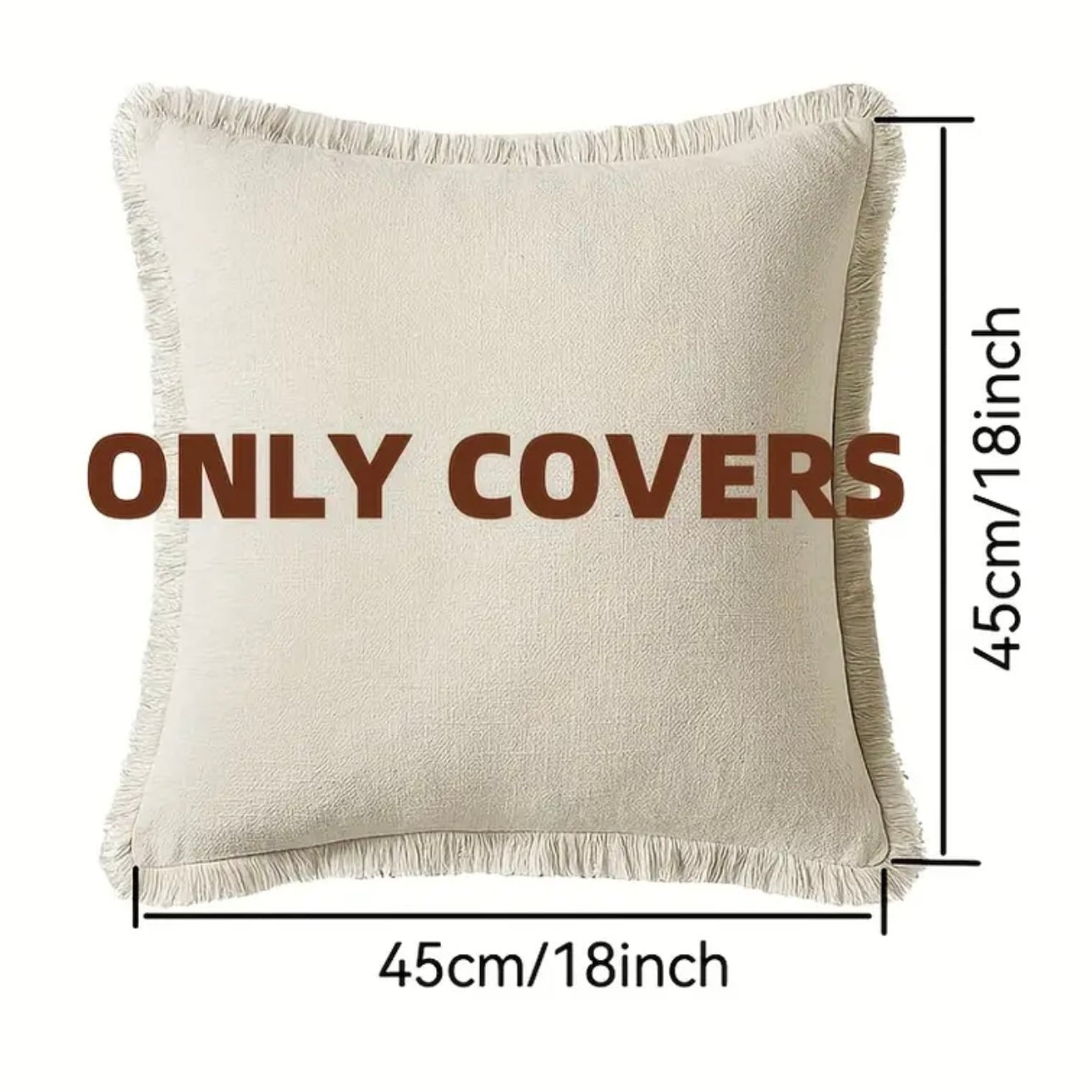 Zenora 3pcs Bohemian Linen Pillowcase Set