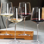 Zenora Large Burgundy Wine Glasses