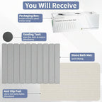 Zenora Foldable Bathroom Stone Matt