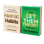 Atomic Habits 2-Pack: Building Good Habits, Breaking Bad Habits + The Let Theory – Evidence-Based Guide for Personal Growth