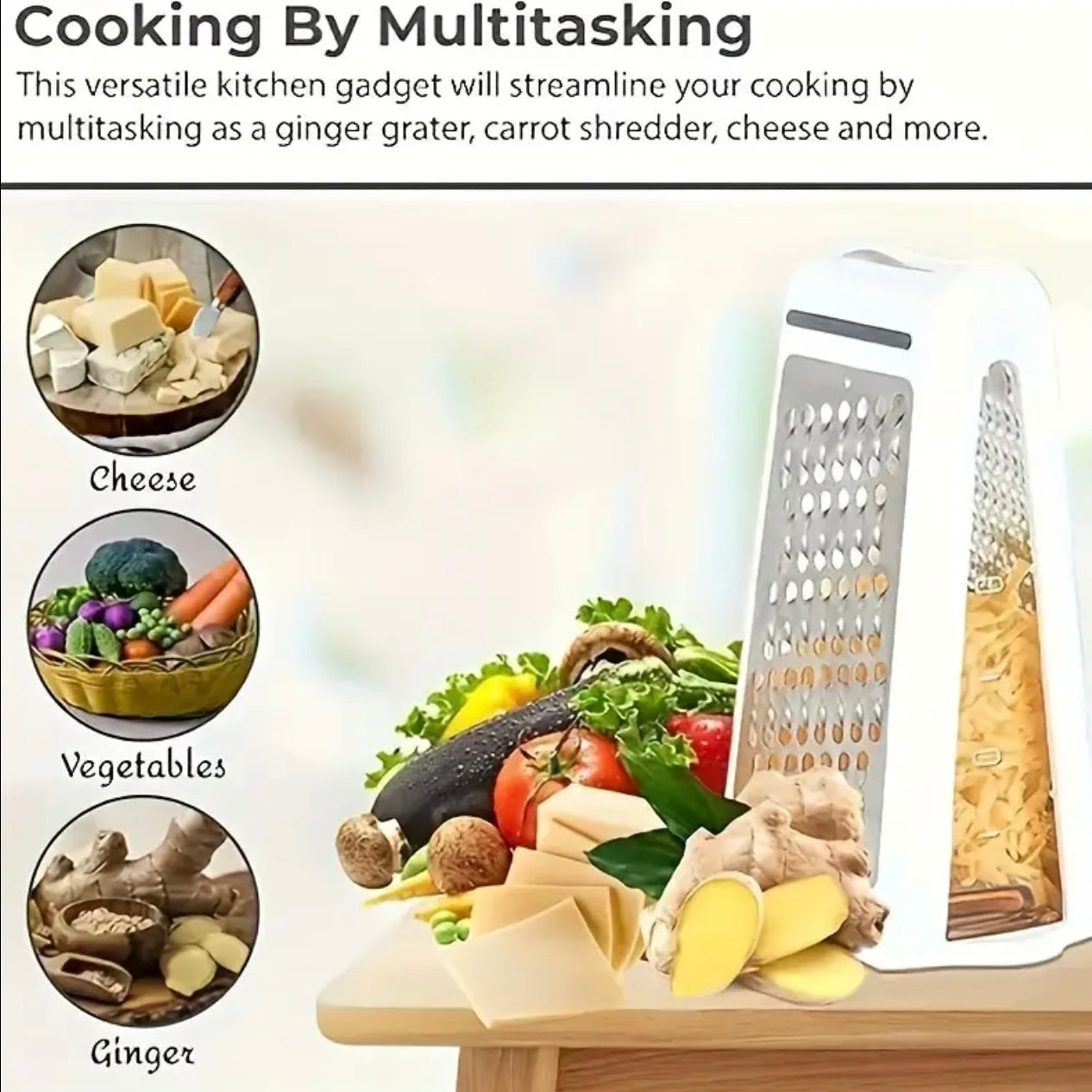 Zenora Stainless Steel Multifunctional Shredder