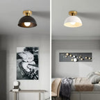 Modern Nordic White & Gold Ceiling Light Fixture