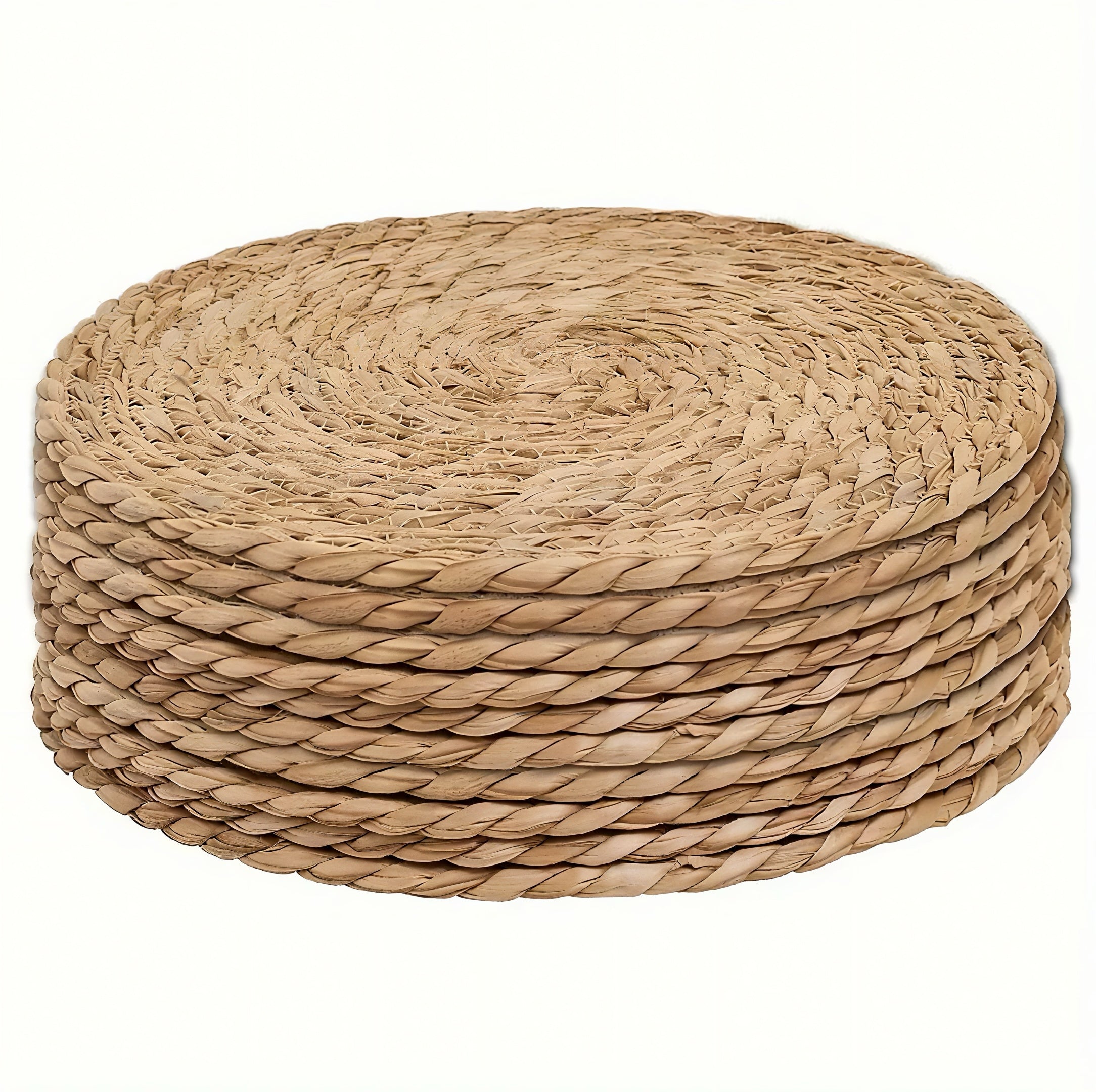 Zenora 10-Piece Natural Wheat Straw Placemat Set