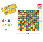 Zenora Snakes and Ladders & Ludo Board Game For Kids & Family Game Set