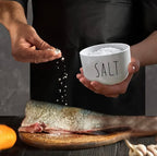 Zenora Ceramic Salt & Pepper Bowl Set