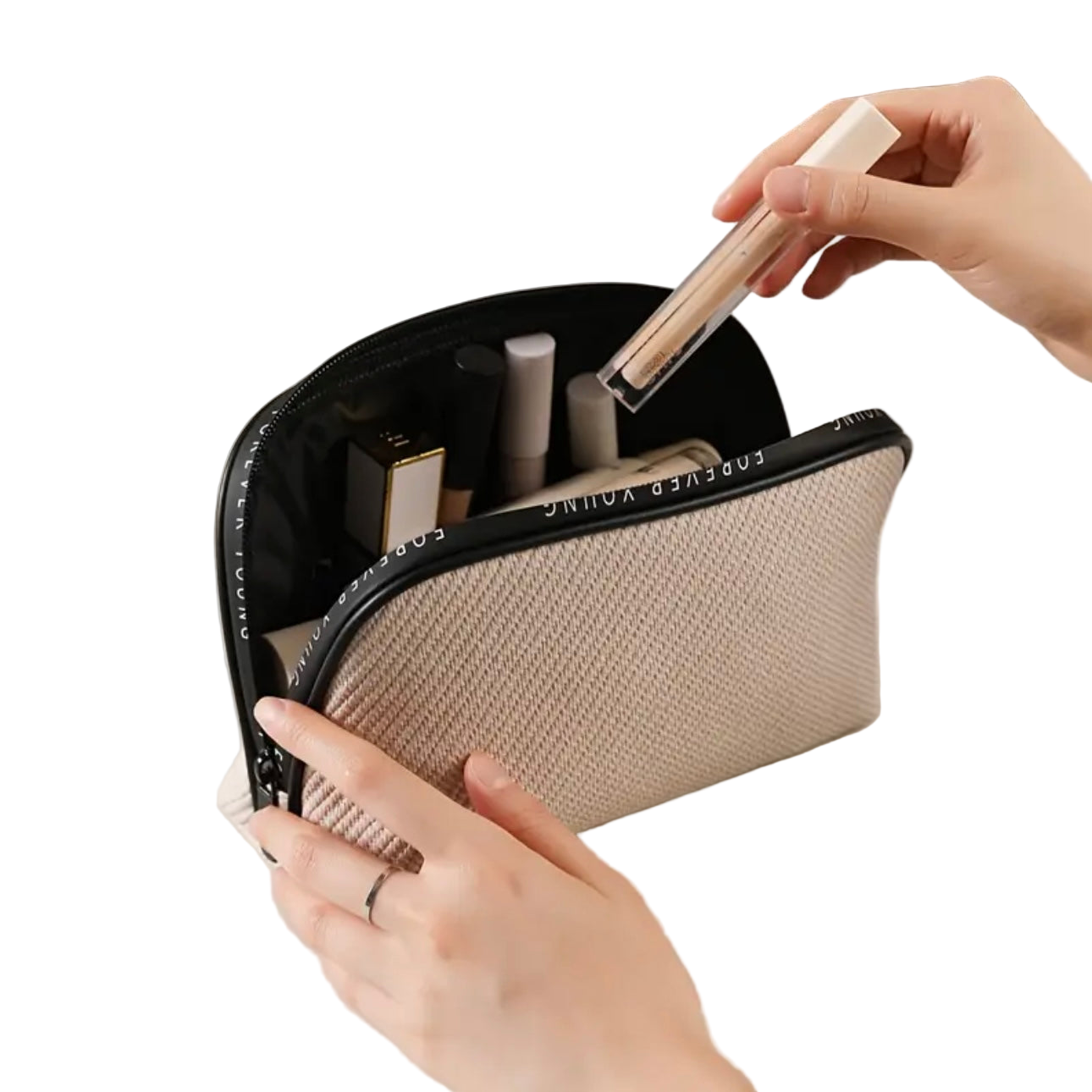 Zenora Large Capacity Minimalist Makeup Organizer