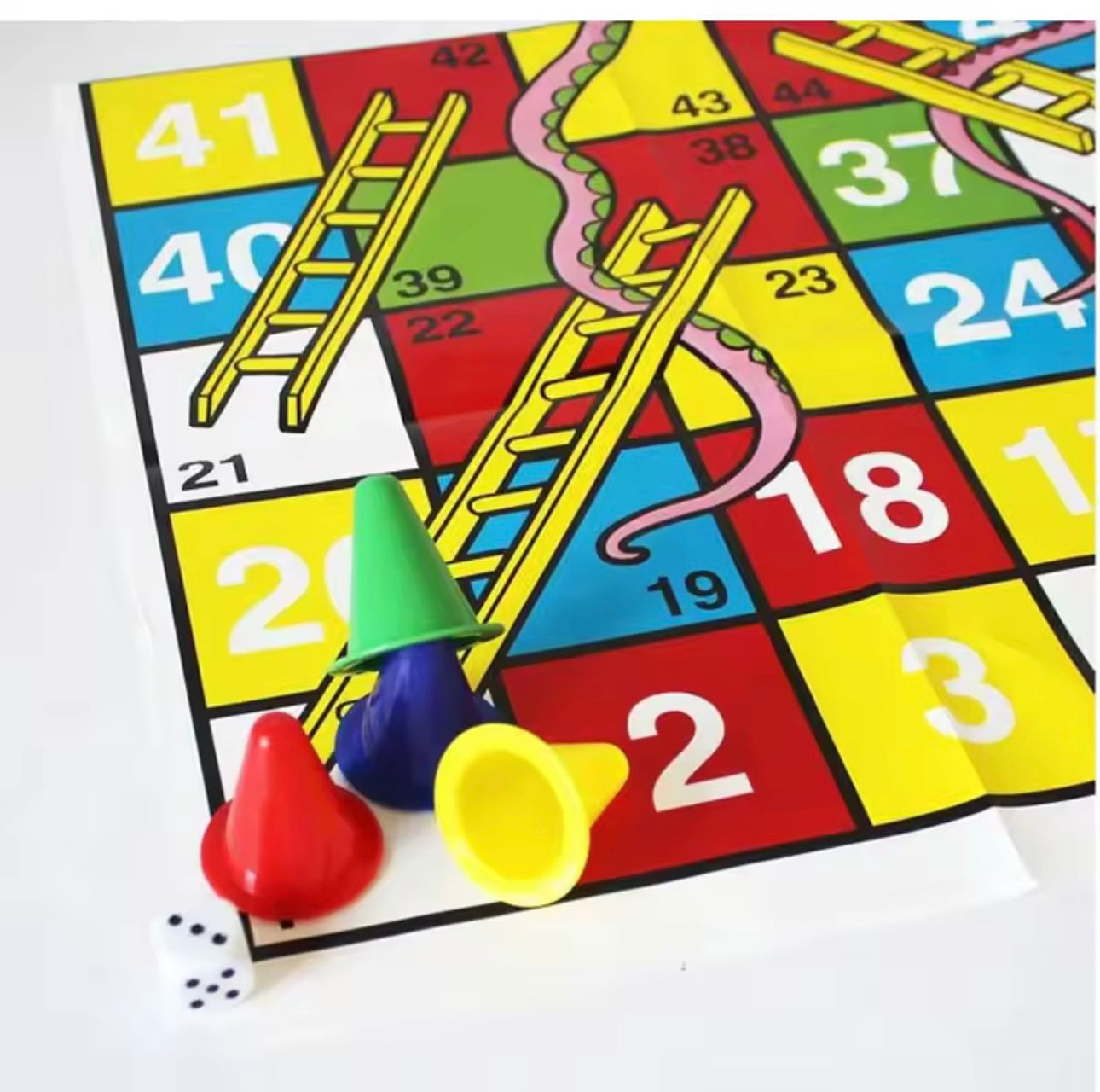 Zenora Snakes and Ladders & Ludo Board Game For Kids & Family Game Set