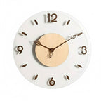 Zenora Glowtick Modern Minimalist Silent Wall Clock
