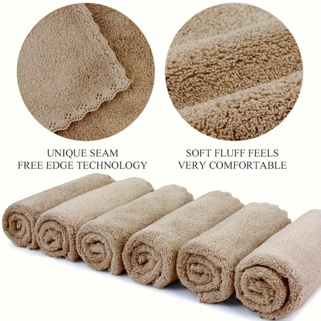 Zenora Reusable Microfiber Makeup Remover Towels – 10 Pack