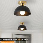 Modern Nordic White & Gold Ceiling Light Fixture