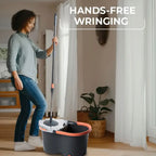 Zenora Spin Mop & Bucket Set