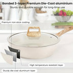 Zenora 12-Piece Granite Cookware Set